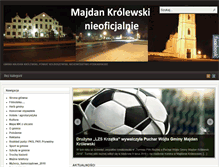Tablet Screenshot of majdankrolewski.eu